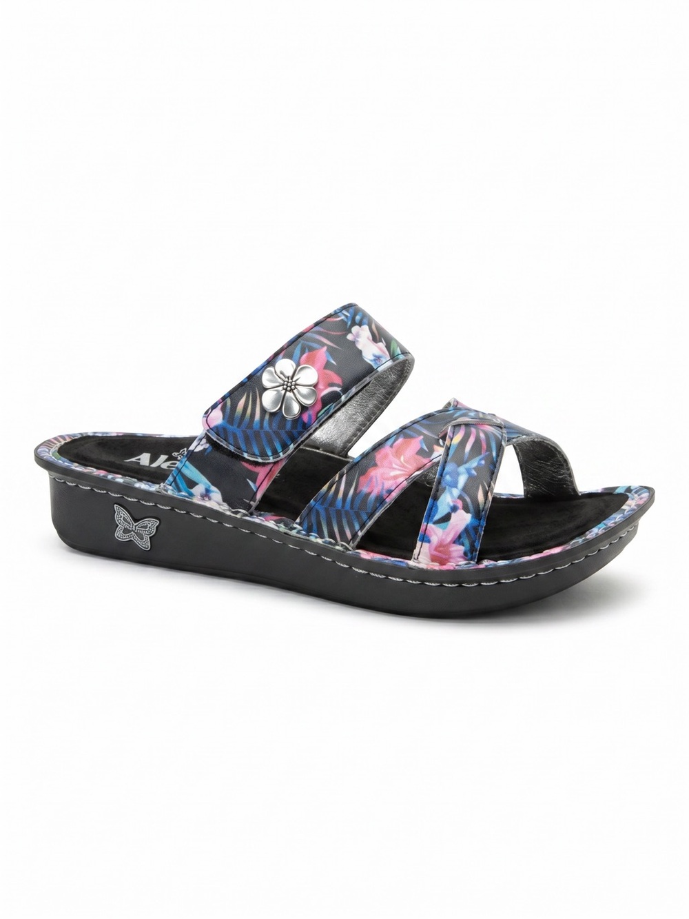 Alegria Victoriah Tropic Nights Floral Comfort Sandals EU 42 US 11.5-12 NIB